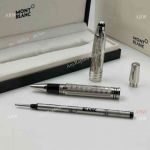 Replica Montblanc John F. Kennedy JFK Stainless Steel Rollerball Pen - NEW